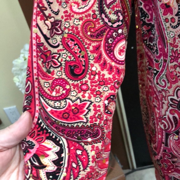 I.N.C. Paisley Pattern Tunic - Picture 9 of 12